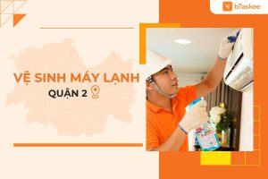 vệ sinh máy lạnh quận 2