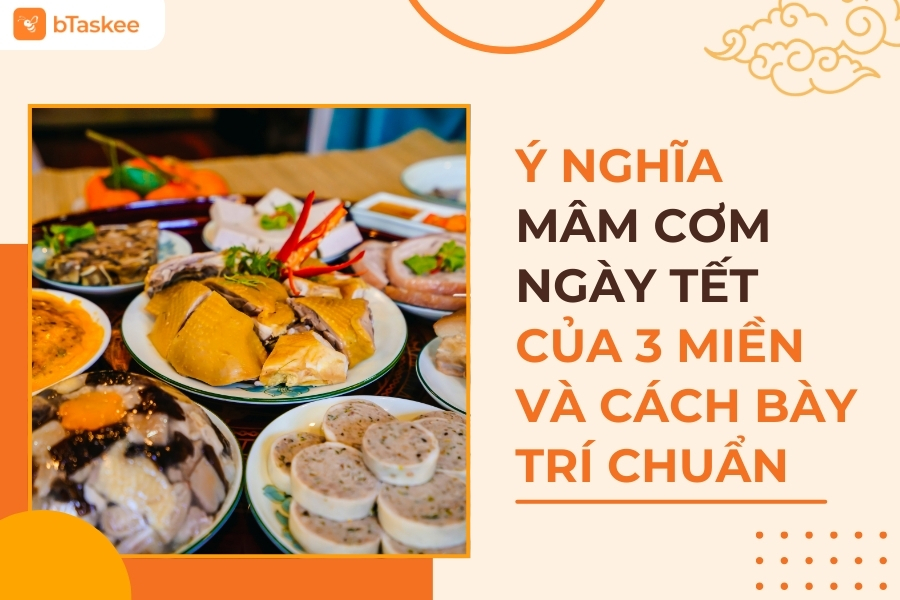 mâm cơm ngày tết