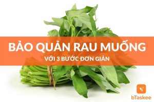 Cách bảo quản rau muống tươi lâu