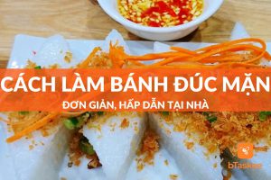 cách làm bánh đúc mặn