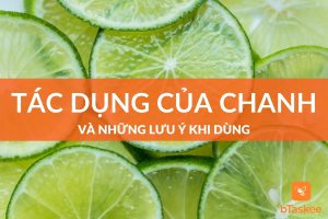 công dụng của chanh