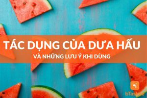 công dụng của dưa hấu