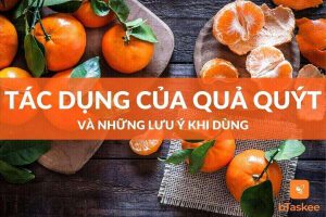 công dụng của quýt