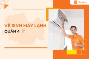 vệ sinh máy lạnh quận 4