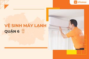 vệ sinh máy lạnh quận 6