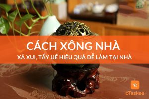 Cách xông nhà xả xui tẩy uế