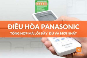 Bảng mã lỗi điều hòa Panasonic