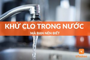 Khử Clo trong nước tại nhà