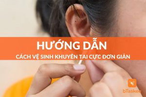 Cách vệ sinh khuyên tai cực đơn giản