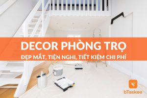 decor phòng trọ