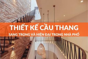 thiết kế cầu thang