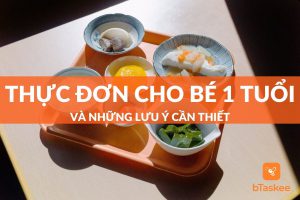 thực đơn cho bé 1 tuổi kiểu nhật