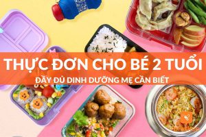 thực đơn cho bé 2 tuổi kiểu nhật