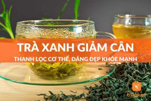 trà xanh giảm cân