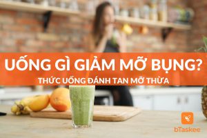 uống gì để giảm mỡ bụng hiệu quả