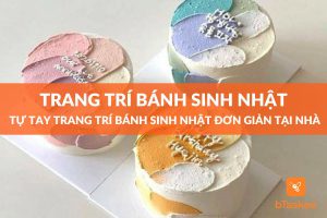 trang trí bánh sinh nhật