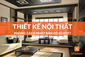 Thiết kế nội thất phong cách Nhật Bản