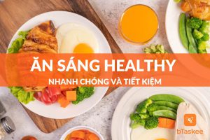 ăn sáng healthy đơn giản đầy đủ dinh dưỡng