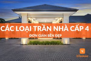 Các loại trần nhà cấp 4