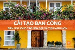 Cải tạo ban công