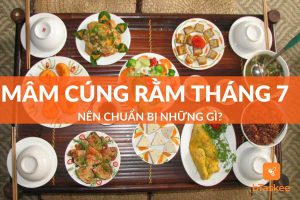 mâm cúng rằm tháng 7