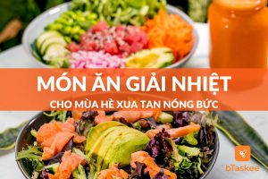 món ăn giải nhiệt cho mùa hè ngon mát mẻ