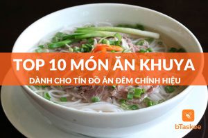 món ăn khuya ngon hấp dẫn