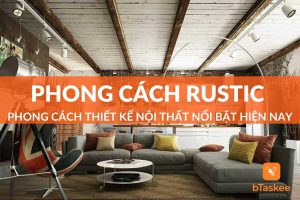 phong cách rustic