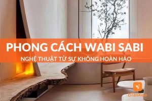 phong cách wabi sabi