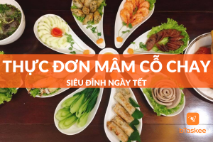 thực đơn mâm cỗ chay