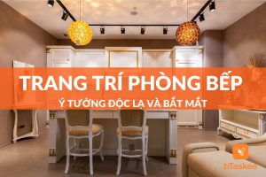 trang trí phòng bếp