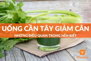 Uống cần tây giảm cân: những điều bạn nên biết!