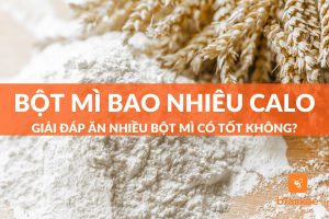 bột mì bao nhiêu calo