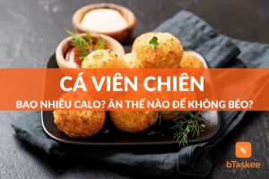 cá viên chiên bao nhiêu calo