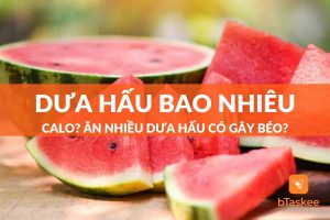 dưa hấu bao nhiêu calo