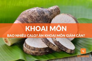 khoai môn bao nhiêu calo