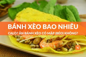 bánh xèo bao nhiêu calo