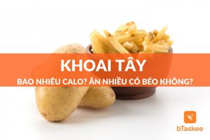 khoai tây bao nhiêu calo