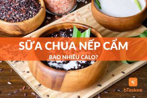 sữa chua nếp cẩm bao nhiêu calo