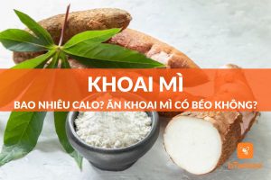 khoai mì bao nhiêu calo