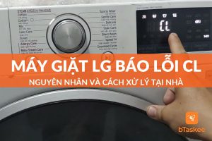 máy giặt lg báo lỗi cl