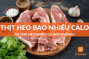 thịt heo bao nhiêu calo