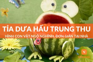 tỉa dưa hấu trung thu