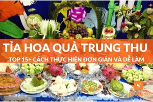 Tỉa hoa quả trung thu