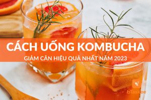 cách uống kombuacha giảm cân