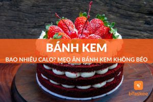 bánh kem bao nhiêu calo