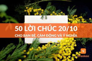 lời chúc 20/10 cho bạn bè