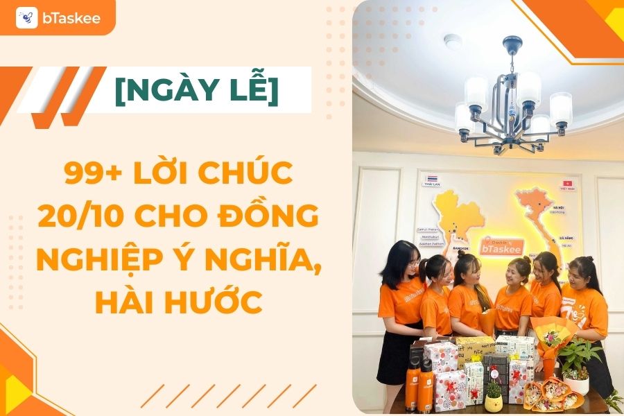 Lời chúc 20/10 cho đồng nghiệp