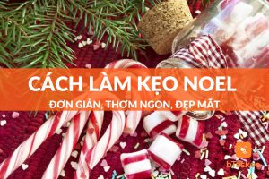 cách làm kẹo noel