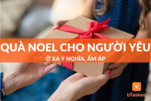 quà noel cho người yêu ở xa